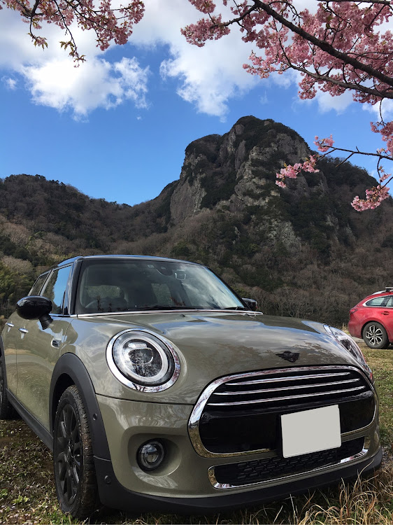 ミニ ハッチバックの桜と愛車・Mini cooperに関するカスタム事例の投稿画像1枚目