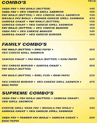 Bombay Chatwaala menu 2