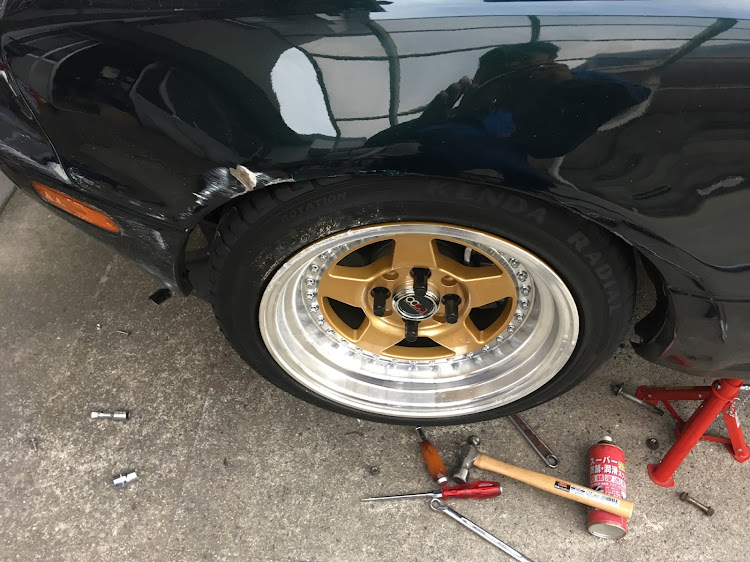 ロードスターの車高調交換・アーム交換・自作スタビリンク・マツダスピード強化ブッシュに関するカスタム事例の投稿画像8枚目