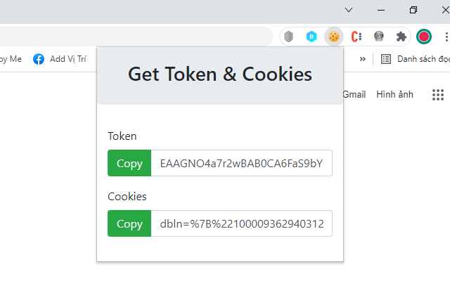 Get Token & Cookie Preview image 0