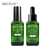 Set Serum And Mặt Nạ Lột Mụn Thu Nhỏ Lỗ Chân Lông Mụn Đầu Đen Breylee