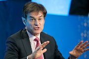 Mehmet Oz, Host of the Dr. Oz Show and Professor of Surgery, Columbia University, speaks during the Milken Institute Global Conference in Beverly Hills, California, US, on May 3 2017. 
