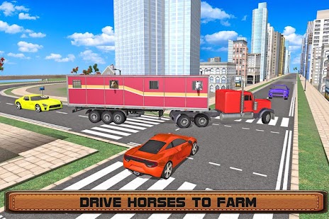   Horse Stunts Transporter Truck- screenshot thumbnail   