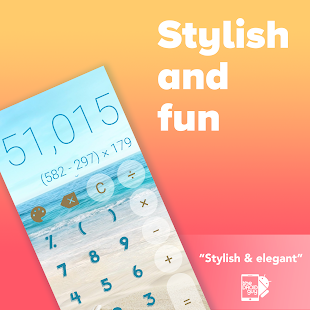 Stylish Calculator Free - CALCU™ Screenshot