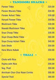 Rajasthani Zayka menu 3