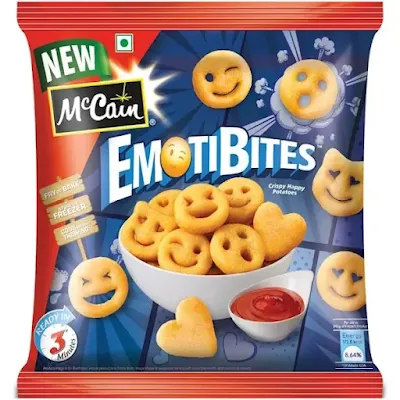 Mccain Emotibites Crispy Potato - 415 gm