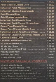 99 Variety Dosa & Pav Bhaji menu 5