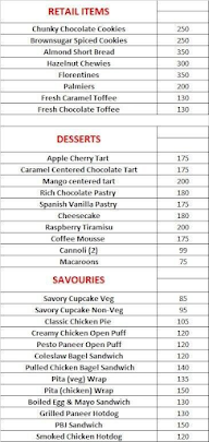 Auberry The Bake Shop menu 2