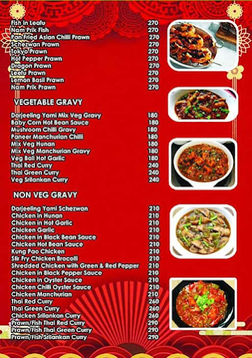Darjeeling Yami's menu 