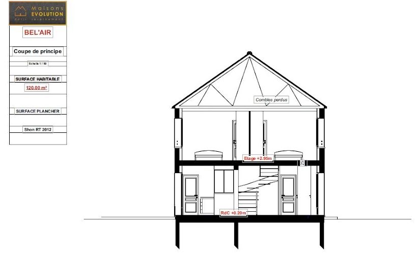  Vente Terrain + Maison - Terrain : 330m² - Maison : 120m² à Égly (91520) 