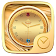 Gilt GO Clock Theme icon