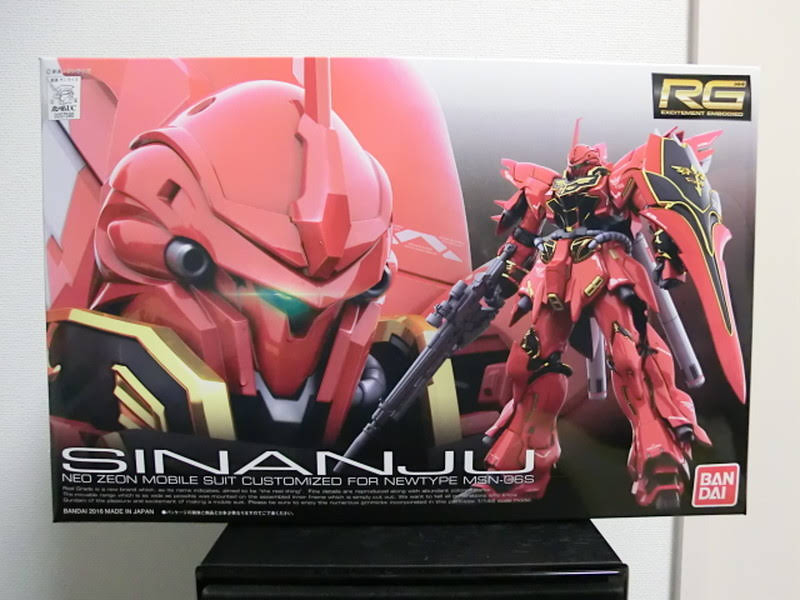 Rg シナンジュ ガンプラレビュー ネット上の評価は割と良かったのだが 流石にサザビー Nガンダムという訳にはいかない Terzoblog