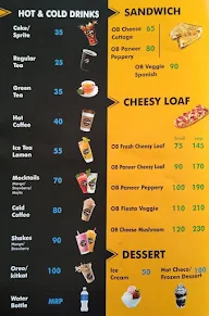 One Bite menu 3