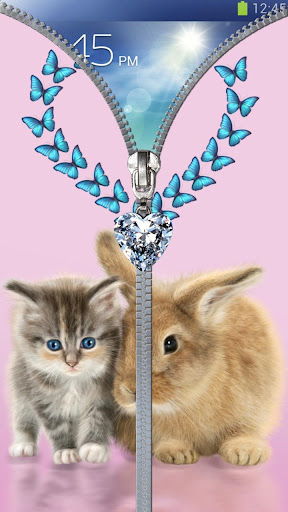 免費下載娛樂APP|Cats lock screen. Zipper. app開箱文|APP開箱王