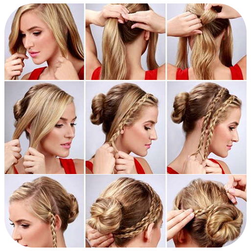 Girls Hairstyle Step By Step Aplicații Pe Google Play