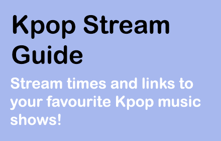 Kpop Stream Guide small promo image