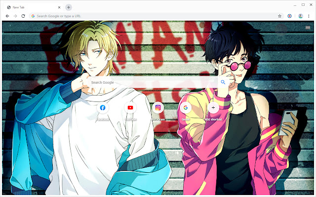 Banana Fish Wallpapers New Tab