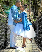 Mmapaseka   and Kabelo Moiloanyane celebrate their love