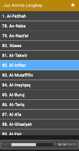 Juz Amma Lengkap Terjemah Mp3 Offline Apps On Google Play