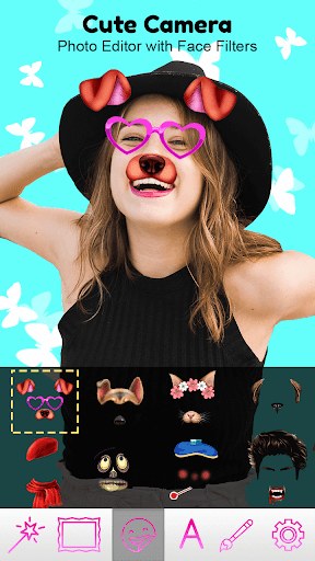 Cute Camera Photo Editor with Face Filters