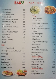 Bar 9 menu 3