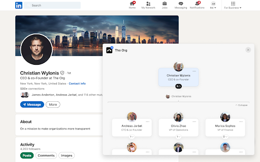 The Org for LinkedIn