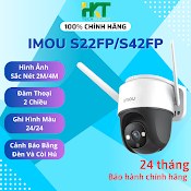 Camera Wifi Ngoài Trời Imou S22Fp, S42Fp Màu Ban Đêm, Còi Báo Động - Hàng Chính Hãng