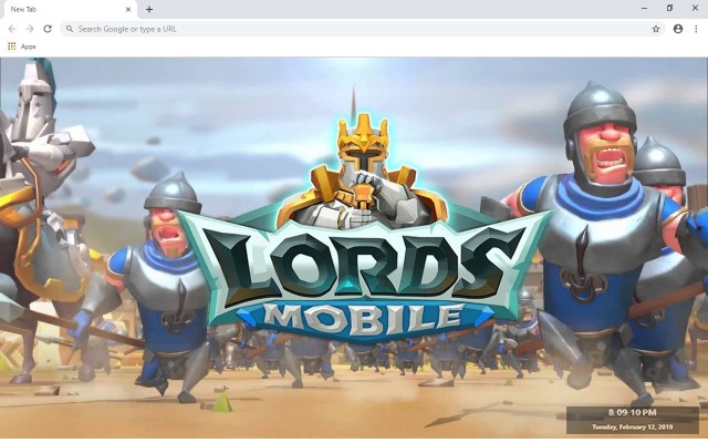 Lords Mobile Custom New Tab