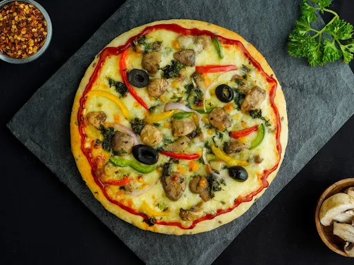 Veg Extravaganza Pizza (High Protein)