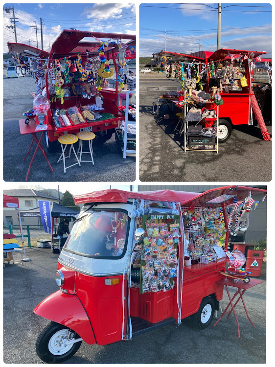 アバルト 595のgarage cafe L・F・D・クリスマス　マルシェ・青土ダムに関するカスタム事例の投稿画像4枚目