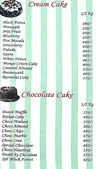 Four Dreams-The Live Cake Shop menu 1