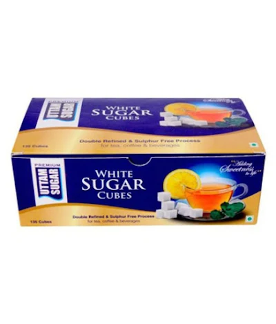 Uttam White Sugar Cubes - 500 gm