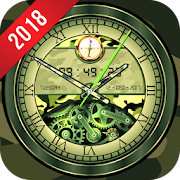 Army Clock Live Wallpaper 2018: Analog 3D Clock  Icon