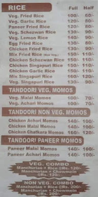 Sodhi's Food menu 4