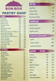 Bon Bon Pastry Shop menu 2