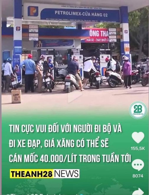 Chứng giảm nhưng bù lại được xăng dầu tăng