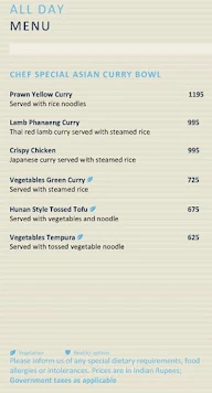 Est - Hilton Chennai menu 2