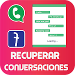 Cover Image of Tải xuống recuperar conversaciones borradas : mensajes e sms 1.0 APK