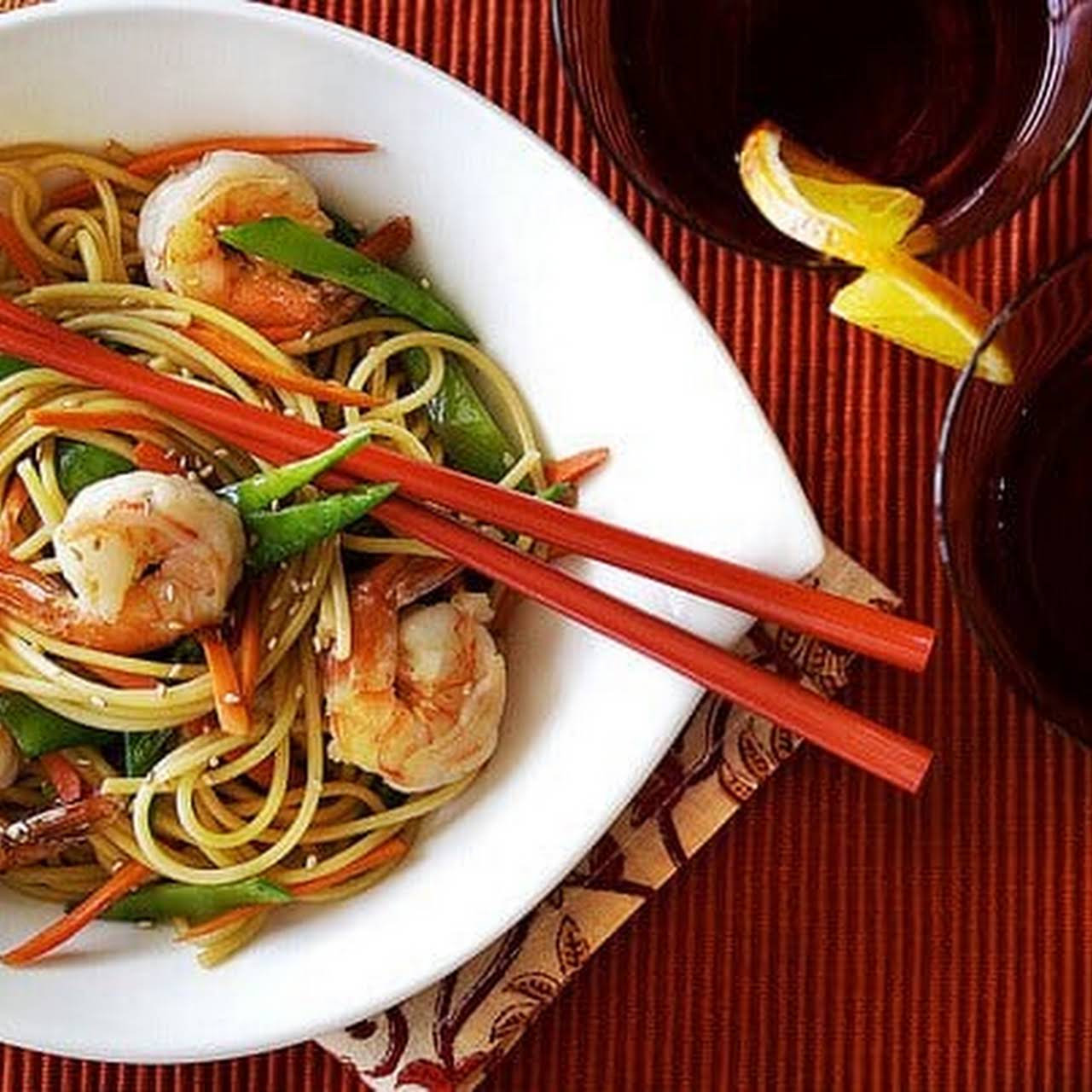 Long Moving Picture Fertility Noodles Recipe Subsequently Happy Shrimp