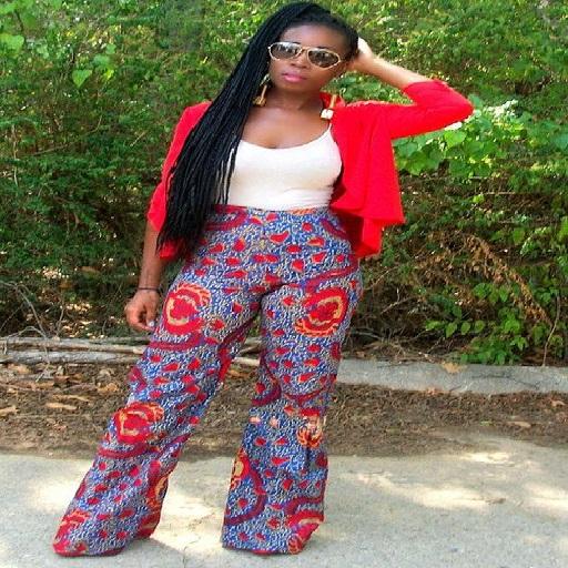 Ankara Wide Pant Styles.