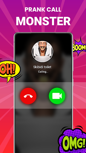 Screenshot Monster Call: Prank Video Call