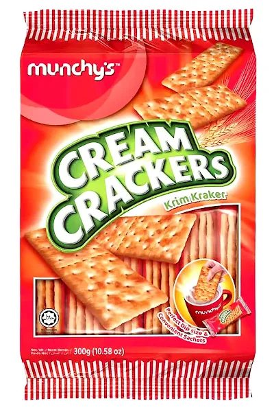 Munchys Munchy'S Biscuit Cream Cracker - 300 gm