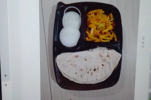 Aloo Ki Bhujia With 4 Roti