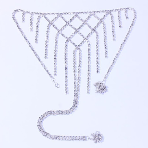 Title 4, Sexy Nightclub Flash Diamond Bikini Suit for La...
