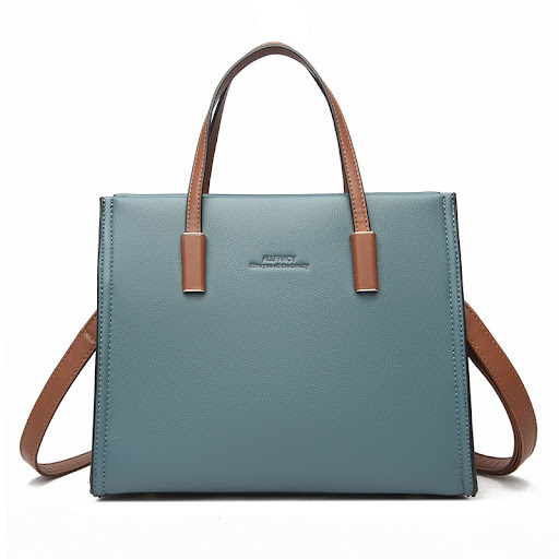 Title 5, Soft Leather Large Capacity Three-layer Womens...