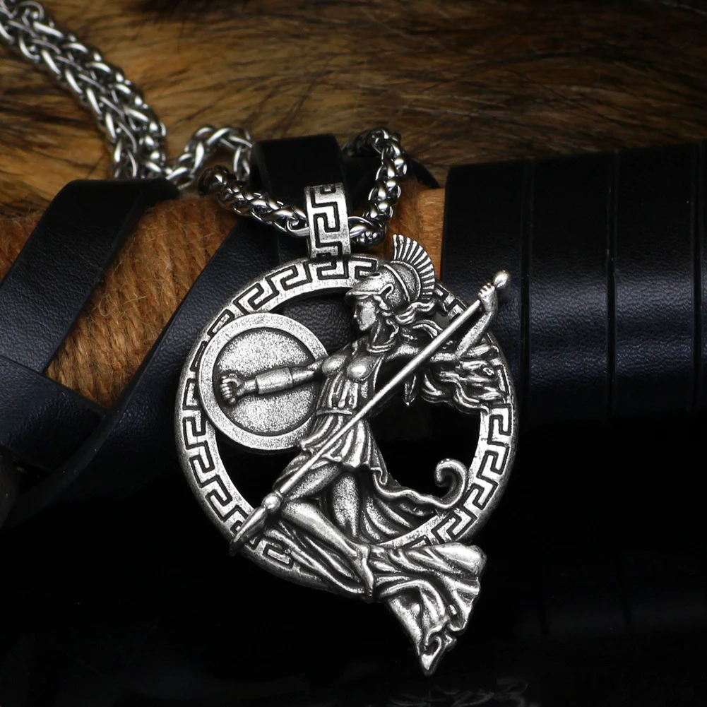 Title 3, Godin Romeinse Mythologie Ketting Krijger Hange...