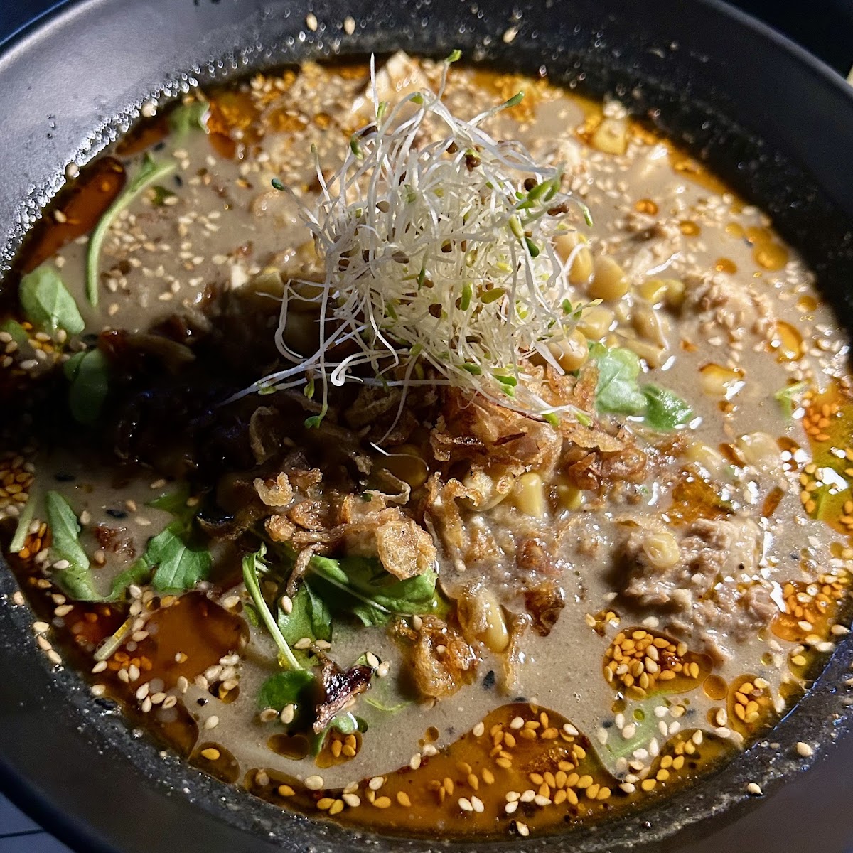 Yuzu sesame ramen