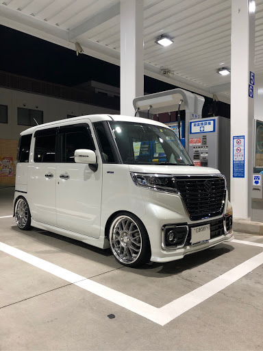 アッキーさんのスペーシアカスタムMK53S洗車の画像