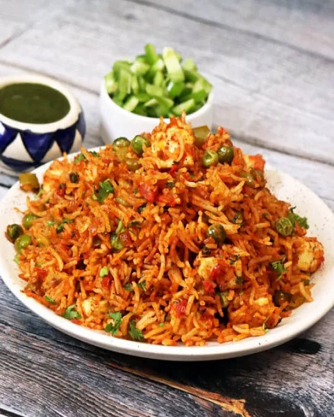 Tawa Paneer Pulao