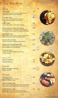 Stepout Cafe menu 3